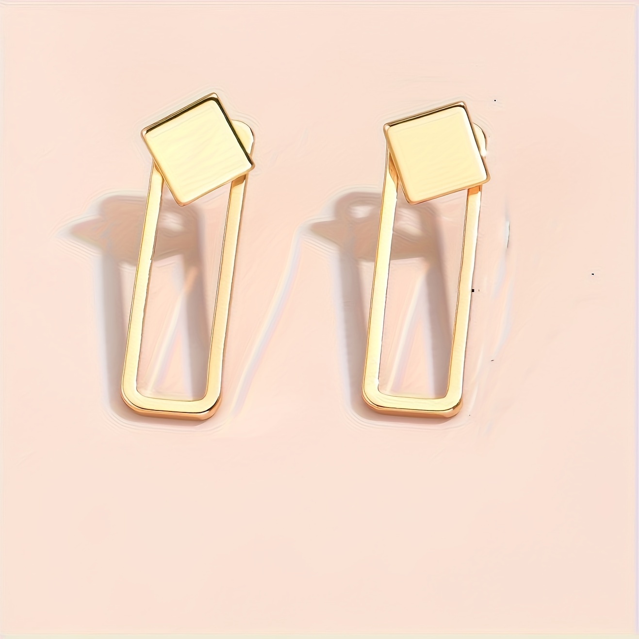 Women's Geometric Ear Jackets Set - 8pcs
